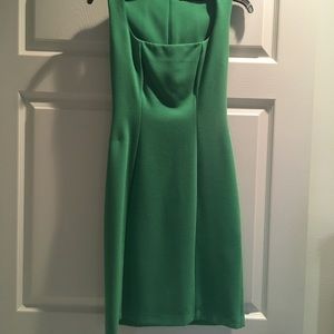 Emerald green dress